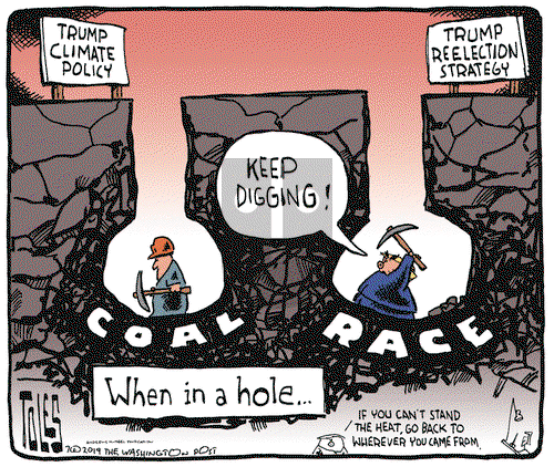 Tom Toles on Monday July 22, 2019 Comic Strip