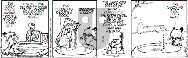 Over the Hedge on Friday December 5, 2003 Comic Strip