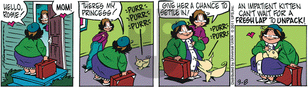 Rose is Rose - Thursday September 8, 2011 Comic Strip