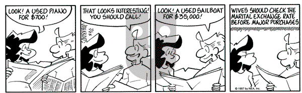 Arlo and Janis on Friday July 25, 1997 Comic Strip