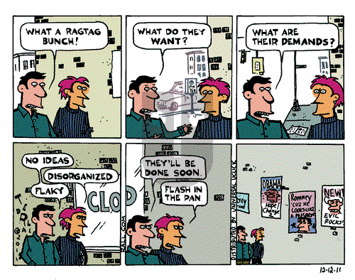Ted Rall on Monday December 12, 2011 Comic Strip