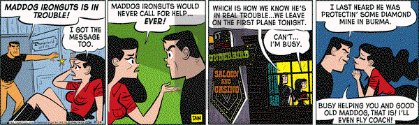 Rip Haywire on Monday July 14, 2014 Comic Strip