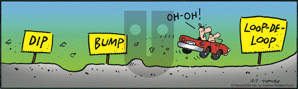 Frank and Ernest - Saturday December 7, 2024 Comic Strip
