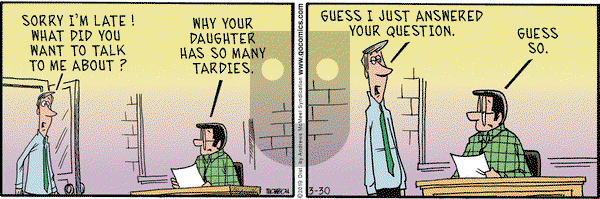Grand Avenue on Saturday March 30, 2019 Comic Strip