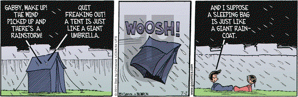 Grand Avenue on Saturday July 2, 2011 Comic Strip