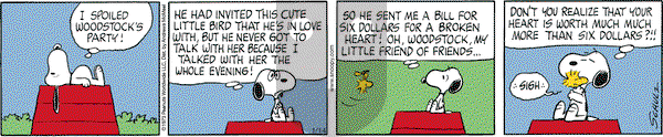 Peanuts - Tuesday January 14, 2020 Comic Strip