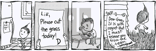 Lio on Monday June 23, 2014 Comic Strip