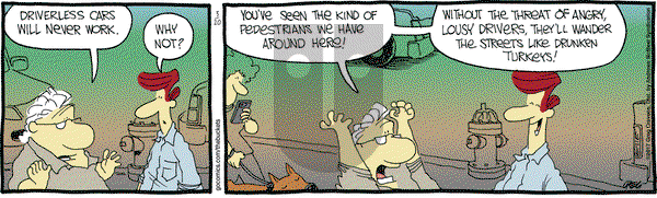 The Buckets on Monday March 20, 2017 Comic Strip