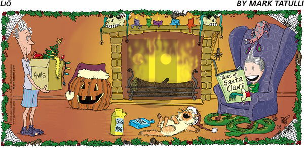 Lio on Sunday December 8, 2019 Comic Strip