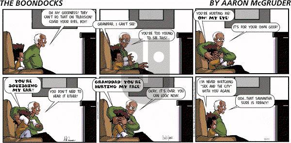 The Boondocks on Sunday July 14, 2013 Comic Strip