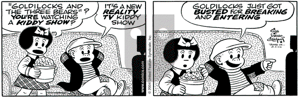 Nancy on Sunday December 12, 2004 Comic Strip