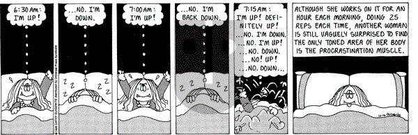 Cathy Classics - Monday October 16, 1995 Comic Strip