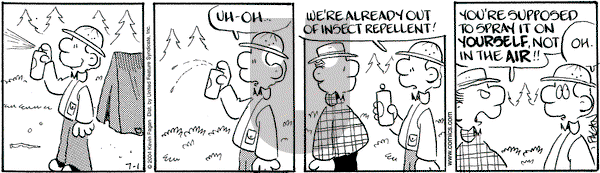 Drabble on Thursday July 1, 2004 Comic Strip