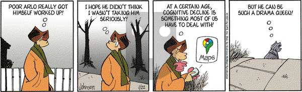 Arlo and Janis on Friday January 22, 2021 Comic Strip