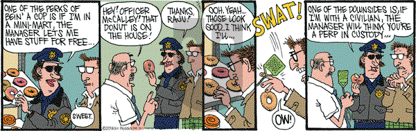 Monty on Wednesday April 9, 2014 Comic Strip