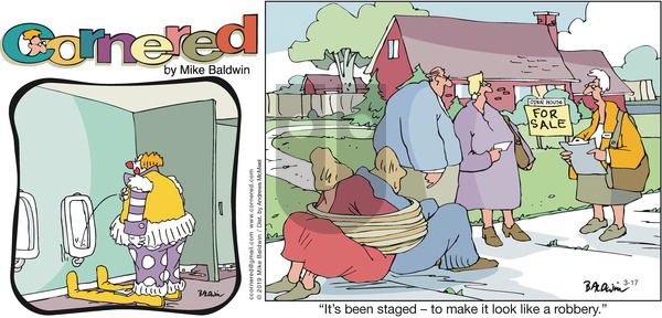Cornered on Sunday March 17, 2019 Comic Strip