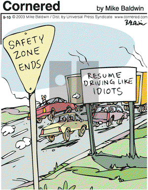 Cornered on Wednesday September 10, 2003 Comic Strip