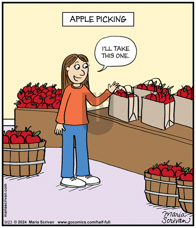Half Full - Monday September 23, 2024 Comic Strip