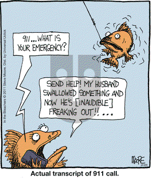 In the Bleachers on Monday October 24, 2011 Comic Strip