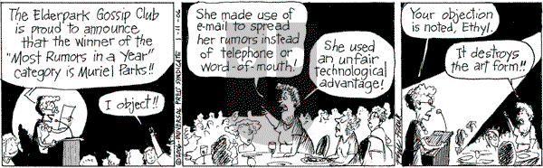 The Elderberries on Wednesday January 11, 2006 Comic Strip