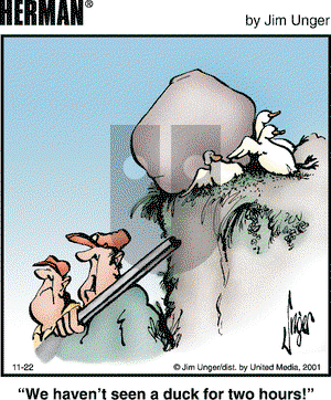 Herman on Thursday November 22, 2001 Comic Strip