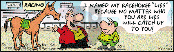 Frank and Ernest on Monday February 15, 2021 Comic Strip