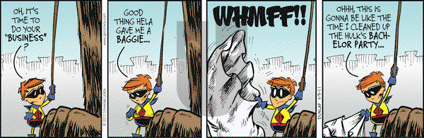 Ink Pen on Tuesday April 22, 2025 Comic Strip