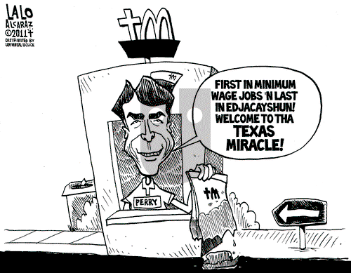Lalo Alcaraz on Tuesday August 16, 2011 Comic Strip