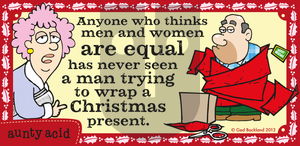 Aunty Acid on Saturday December 14, 2013 Comic Strip