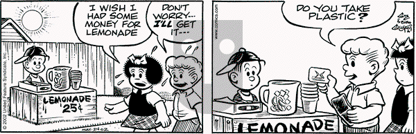 Nancy - Friday May 24, 2002 Comic Strip