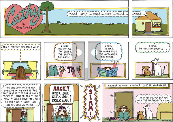 Cathy Classics on Sunday May 16, 2010 Comic Strip