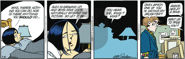 Doonesbury on Monday July 31, 2000 Comic Strip