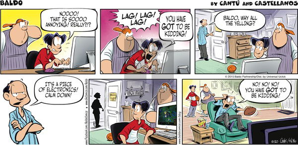 Baldo on Sunday September 20, 2015 Comic Strip