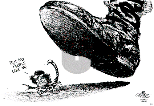 Pat Oliphant on Wednesday March 2, 2011 Comic Strip