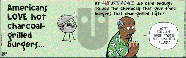 Lucky Cow on Saturday June 9, 2007 Comic Strip