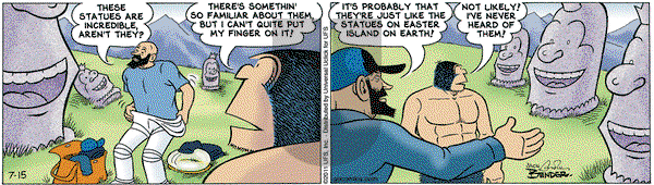 Alley Oop on Friday July 15, 2011 Comic Strip