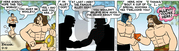 Alley Oop on Saturday September 19, 2009 Comic Strip