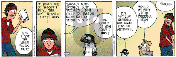 Get Fuzzy on Monday November 7, 2005 Comic Strip