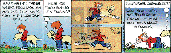 Red and Rover on Friday October 7, 2016 Comic Strip