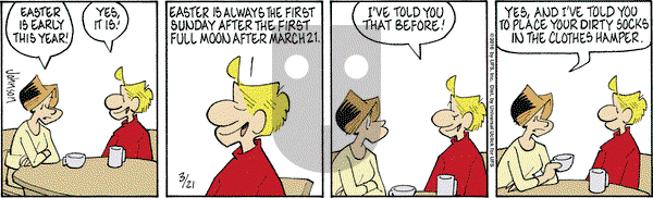 Arlo and Janis on Monday March 21, 2016 Comic Strip