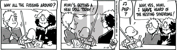 Rose is Rose on Monday November 13, 1989 Comic Strip