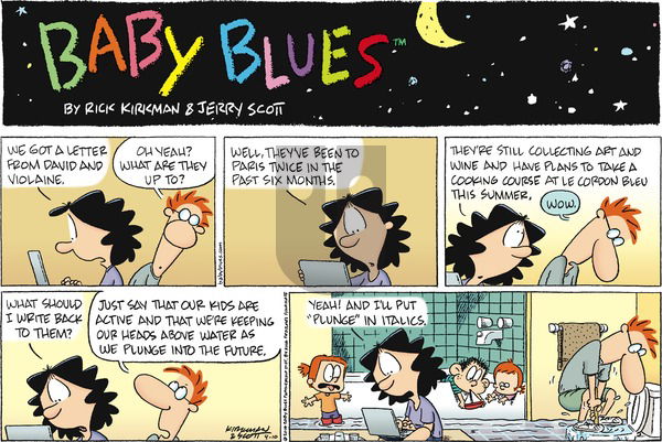 Baby Blues on Sunday April 10, 2016 Comic Strip