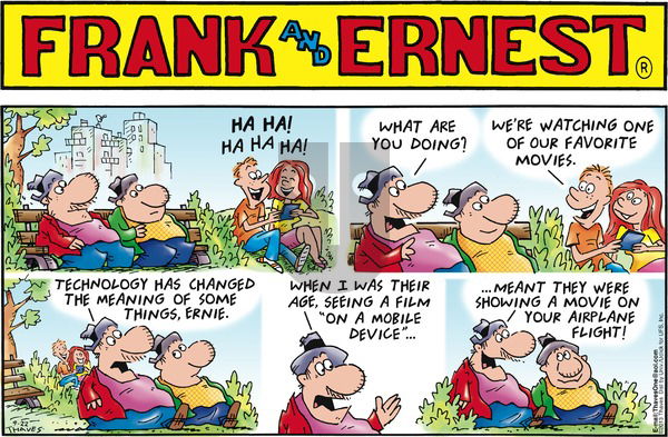 Frank and Ernest on Sunday September 22, 2013 Comic Strip