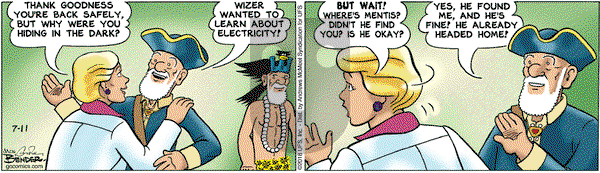 Alley Oop - Wednesday July 11, 2018 Comic Strip