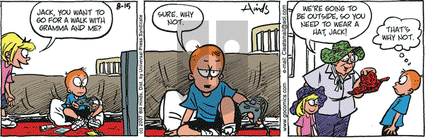 Cleats on Wednesday August 15, 2007 Comic Strip