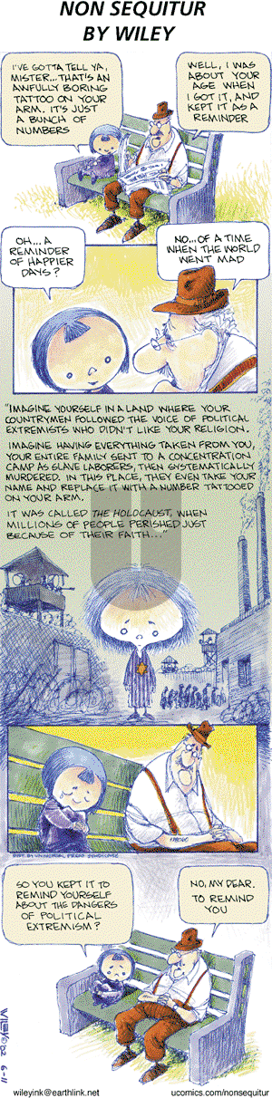 Non Sequitur on Sunday June 11, 2006 Comic Strip