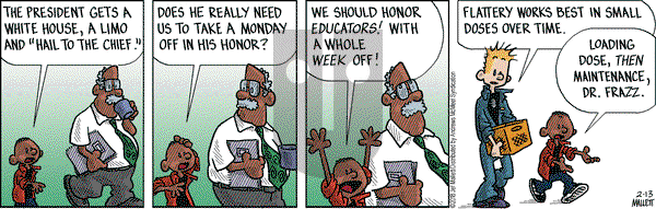 Frazz on Tuesday February 13, 2018 Comic Strip