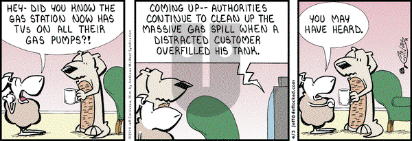 DeFlocked on Wednesday April 3, 2019 Comic Strip