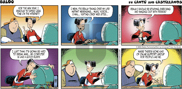 Baldo - Sunday January 2, 2005 Comic Strip