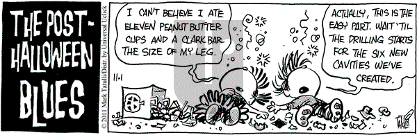 Heart of the City on Tuesday November 1, 2011 Comic Strip